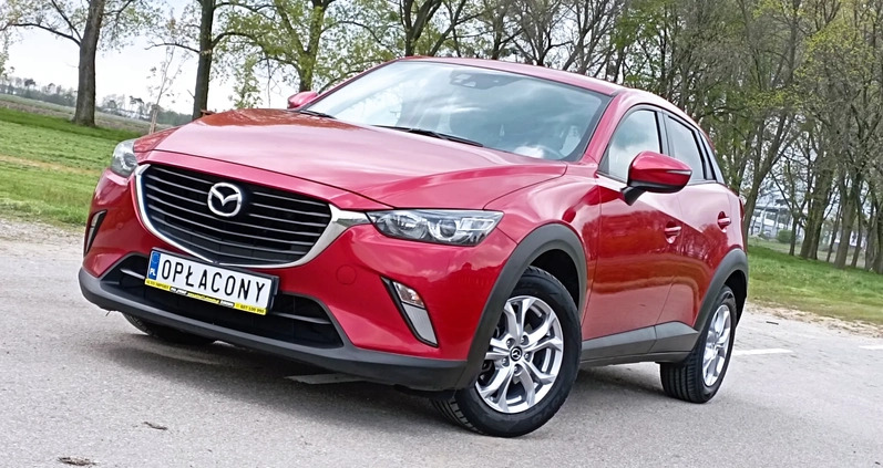 Mazda CX-3 cena 53900 przebieg: 200000, rok produkcji 2015 z Żuromin małe 466